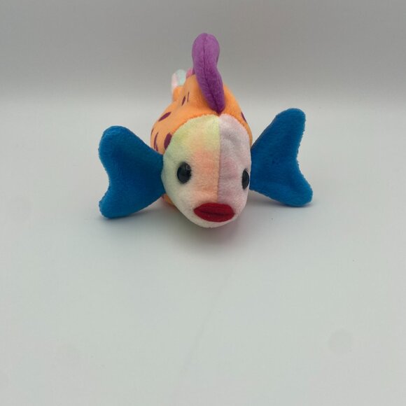 Ty Beanie Baby - Lips the Fish 8 Inch Stuffed Plush - Picture 12 of 14